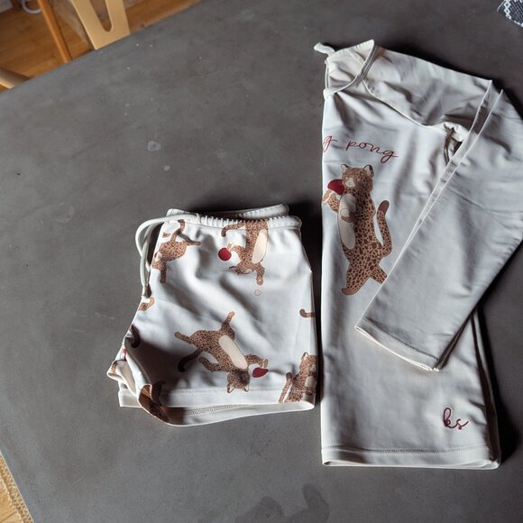 Konges Sløjd | Aster Swim Shorts + Shirt "PING PONG" - Picture 9 of 12